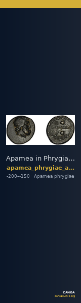 Apamea in Phrygia Ashton 2003 1-5 — CANOA