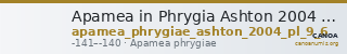 Apamea in Phrygia Ashton 2004 pl. 9, 6 — CANOA
