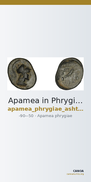 Apamea in Phrygia Ashton 2016 1 — CANOA