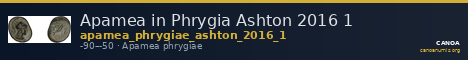Apamea in Phrygia Ashton 2016 1 — CANOA