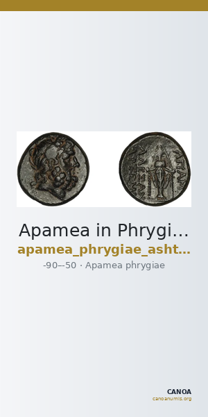 Apamea in Phrygia Ashton 2016 2 — CANOA
