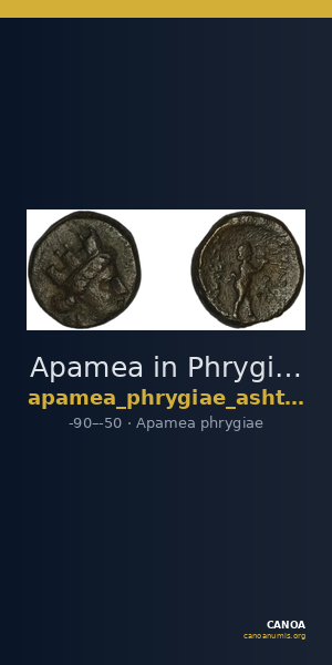 Apamea in Phrygia Ashton 2016 3 — CANOA