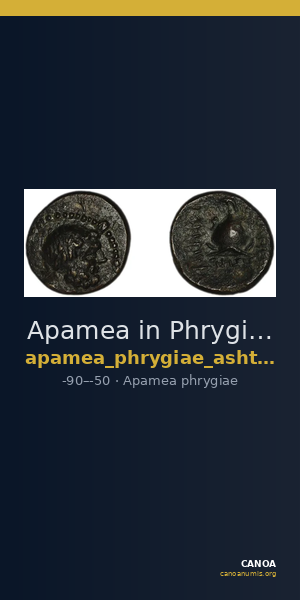 Apamea in Phrygia Ashton 2016 4 — CANOA