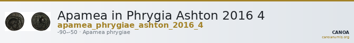 Apamea in Phrygia Ashton 2016 4 — CANOA