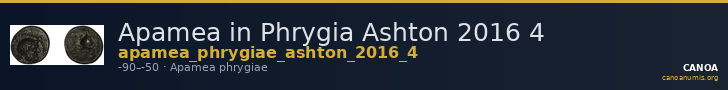Apamea in Phrygia Ashton 2016 4 — CANOA