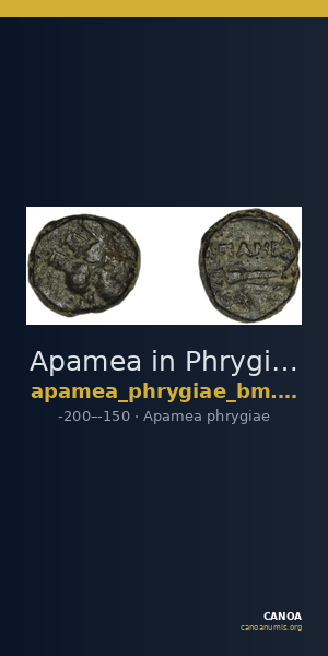 Apamea in Phrygia British Museum 1951-12-8-31 — CANOA