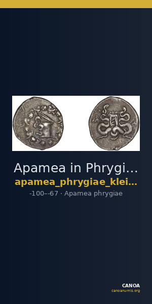 Apamea in Phrygia Kleiner 1979 III — CANOA