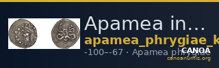 Apamea in Phrygia Kleiner 1979 III — CANOA