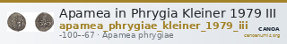 Apamea in Phrygia Kleiner 1979 III — CANOA