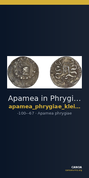 Apamea in Phrygia Kleiner 1979 V — CANOA