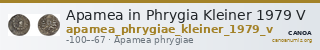 Apamea in Phrygia Kleiner 1979 V — CANOA