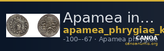Apamea in Phrygia Kleiner 1979 X — CANOA
