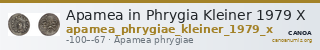 Apamea in Phrygia Kleiner 1979 X — CANOA