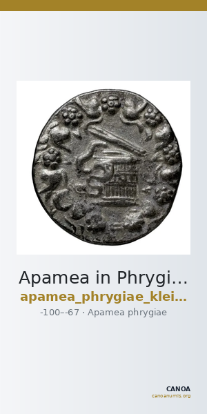 Apamea in Phrygia Kleiner 1979 XII — CANOA