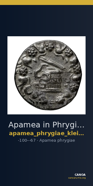 Apamea in Phrygia Kleiner 1979 XII — CANOA