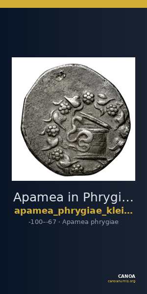 Apamea in Phrygia Kleiner 1979 XIV — CANOA