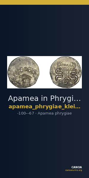 Apamea in Phrygia Kleiner 1979 XVI — CANOA