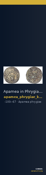 Apamea in Phrygia Kleiner 1979 XVIII — CANOA