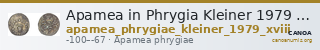 Apamea in Phrygia Kleiner 1979 XVIII — CANOA