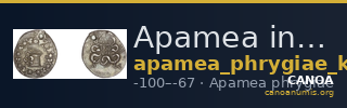 Apamea in Phrygia Kleiner 1979 XX — CANOA