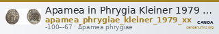 Apamea in Phrygia Kleiner 1979 XX — CANOA