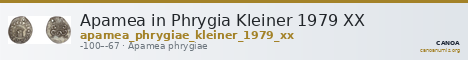 Apamea in Phrygia Kleiner 1979 XX — CANOA