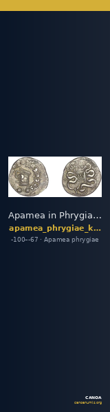 Apamea in Phrygia Kleiner 1979 XXI — CANOA