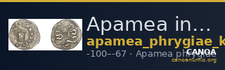 Apamea in Phrygia Kleiner 1979 XXI — CANOA