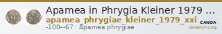 Apamea in Phrygia Kleiner 1979 XXI — CANOA