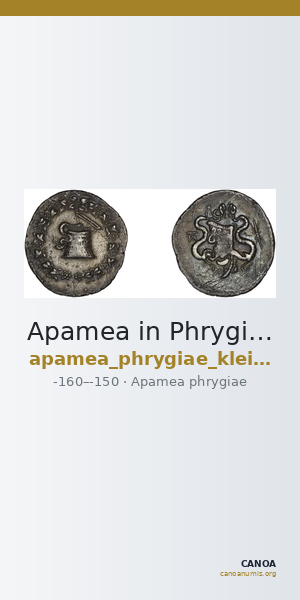 Apamea in Phrygia Kleiner and Noe 1977 10 — CANOA
