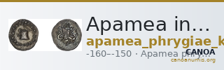 Apamea in Phrygia Kleiner and Noe 1977 10 — CANOA