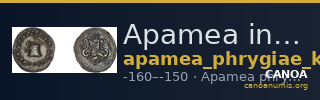 Apamea in Phrygia Kleiner and Noe 1977 10 — CANOA