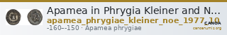 Apamea in Phrygia Kleiner and Noe 1977 10 — CANOA