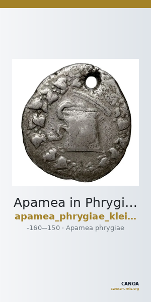 Apamea in Phrygia Kleiner and Noe 1977 13 — CANOA