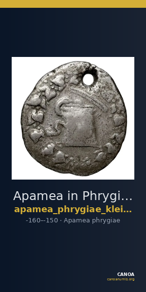 Apamea in Phrygia Kleiner and Noe 1977 13 — CANOA