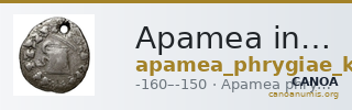 Apamea in Phrygia Kleiner and Noe 1977 13 — CANOA