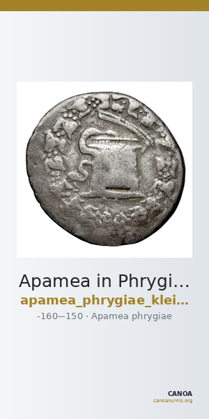 Apamea in Phrygia Kleiner and Noe 1977 15 — CANOA