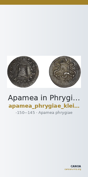 Apamea in Phrygia Kleiner and Noe 1977 17 — CANOA