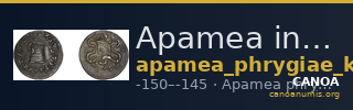 Apamea in Phrygia Kleiner and Noe 1977 17 — CANOA
