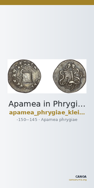Apamea in Phrygia Kleiner and Noe 1977 18 — CANOA