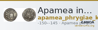 Apamea in Phrygia Kleiner and Noe 1977 18 — CANOA