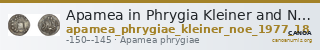 Apamea in Phrygia Kleiner and Noe 1977 18 — CANOA