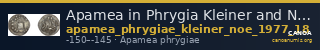 Apamea in Phrygia Kleiner and Noe 1977 18 — CANOA