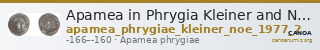 Apamea in Phrygia Kleiner and Noe 1977 2 — CANOA