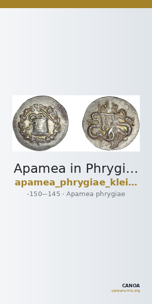 Apamea in Phrygia Kleiner and Noe 1977 23 — CANOA