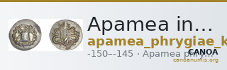 Apamea in Phrygia Kleiner and Noe 1977 23 — CANOA