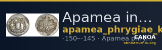 Apamea in Phrygia Kleiner and Noe 1977 23 — CANOA