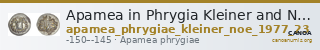 Apamea in Phrygia Kleiner and Noe 1977 23 — CANOA