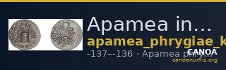 Apamea in Phrygia Kleiner and Noe 1977 27 — CANOA