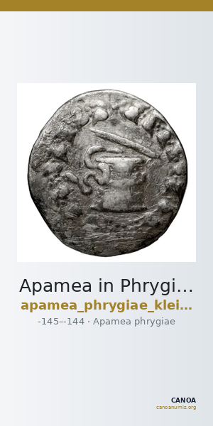 Apamea in Phrygia Kleiner and Noe 1977 29 — CANOA